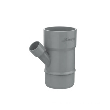 Hot sale pvc 45 degree  pipe fitting soil vent waste DIN drainage standard reducing lateral PVC Y tee